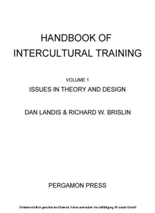 Handbook of Intercultural Training