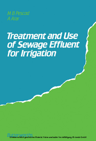 Treatment and Use of Sewage Effluent for Irrigation main product photo