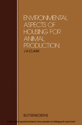 Environmental Aspects of Housing for Animal Production