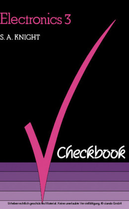 Electronics 3 Checkbook