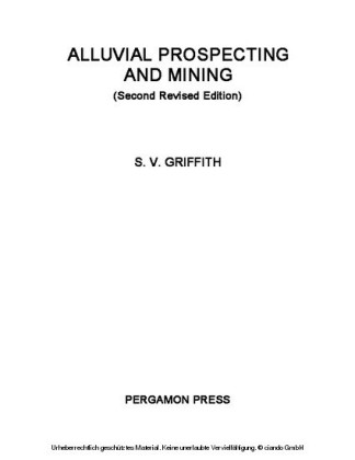 Alluvial Prospecting and Mining