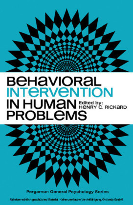 Behavioral Intervention in Human Problems