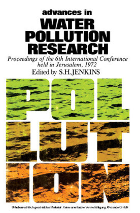 Advances in Water Pollution Research