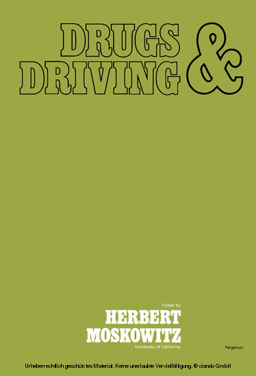 Drugs and Driving main product photo