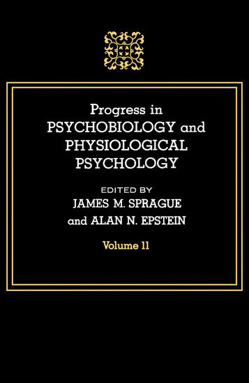 Progress in Psychobiology and Physiological Psychology main product photo