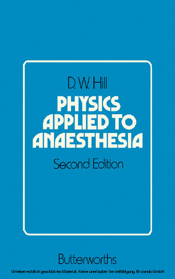 Physics Applied to Anaesthesia main product photo