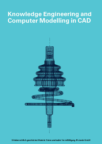 Knowledge Engineering and Computer Modelling in CAD main product photo