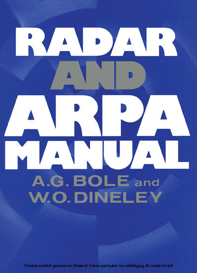 Radar and ARPA Manual main product photo