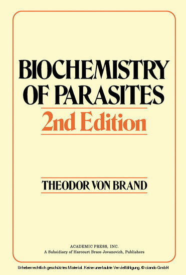 Biochemistry of Parasites main product photo