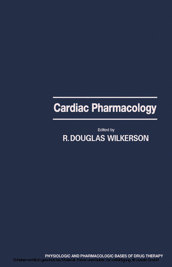 Cardiac Pharmacology main product photo
