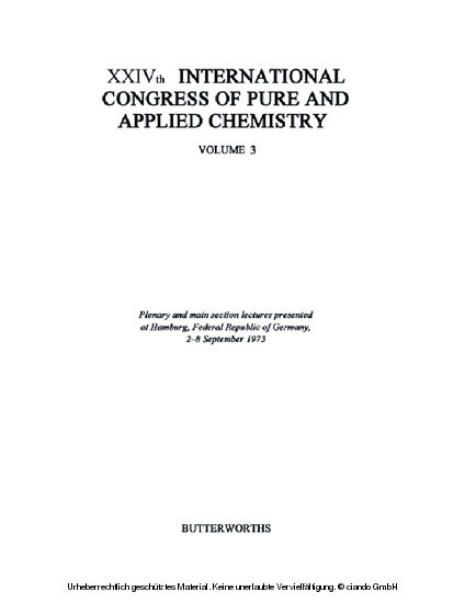XXIVth International Congress of Pure and Applied Chemistry main product photo
