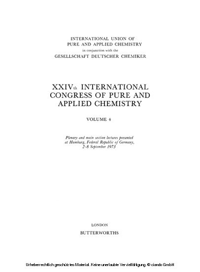 XXIVth International Congress of Pure and Applied Chemistry main product photo