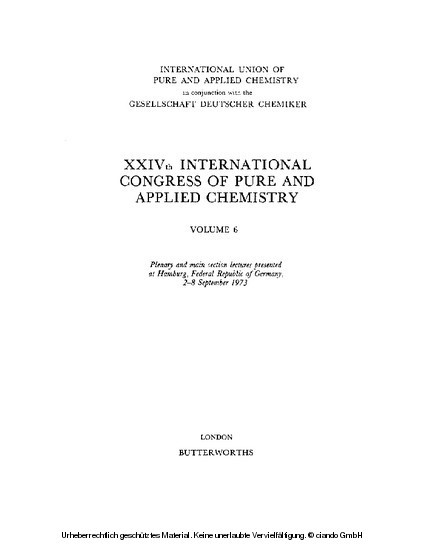 XXIVth International Congress of Pure and Applied Chemistry main product photo