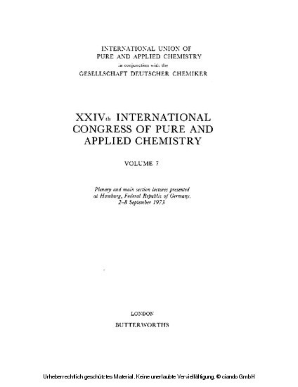 XXIVth International Congress of Pure and Applied Chemistry main product photo