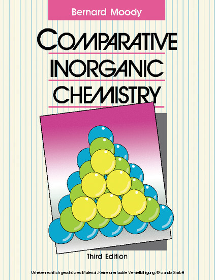 Comparative Inorganic Chemistry main product photo
