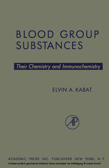 Blood Group Substances main product photo