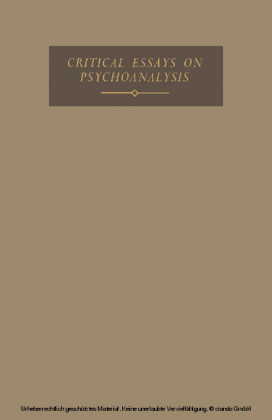 Critical Essays on Psychoanalysis