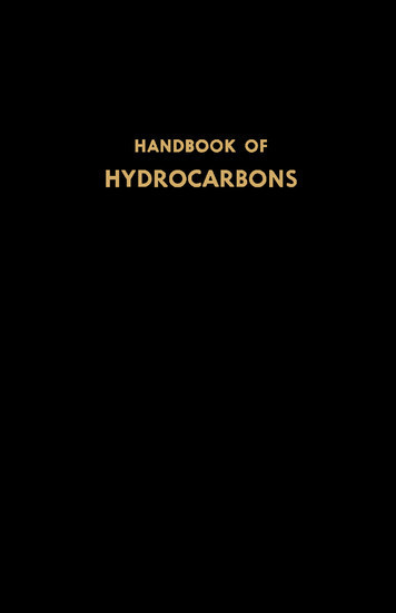 Handbook of Hydrocarbons main product photo