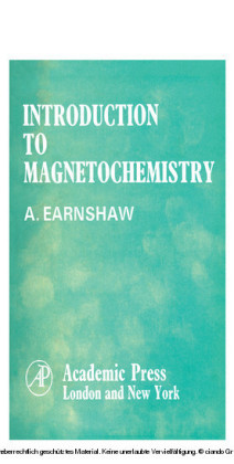 Introduction to Magnetochemistry