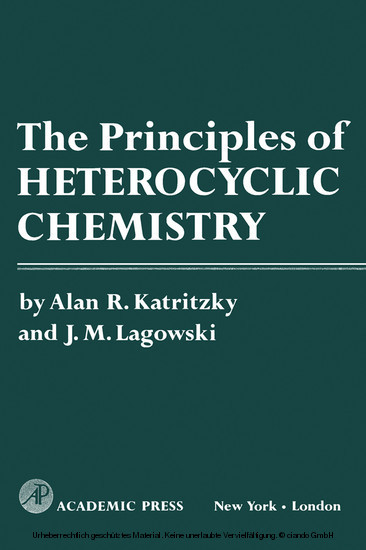 The Principles of Heterocyclic Chemistry main product photo