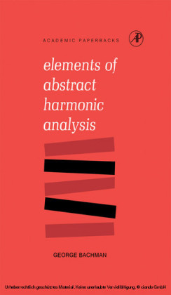 Elements of Abstract Harmonic Analysis