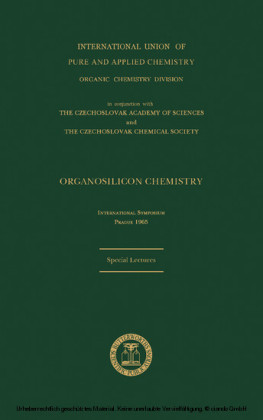 Organosilicon Chemistry