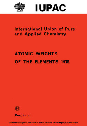 Atomic Weights of the Elements 1975
