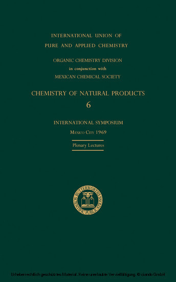 The Chemistry of Natural Products: 6 main product photo