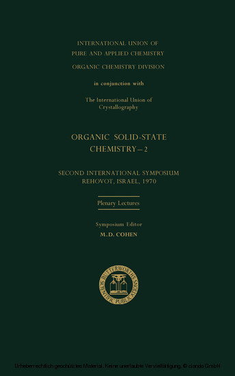 Organic Solid-State Chemistry-2 main product photo