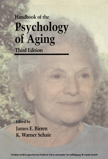 Handbook of the Psychology of Aging main product photo