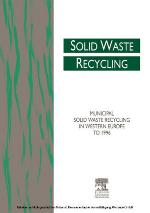 Municipal Solid Waste Recycling in Western Europe to 1996