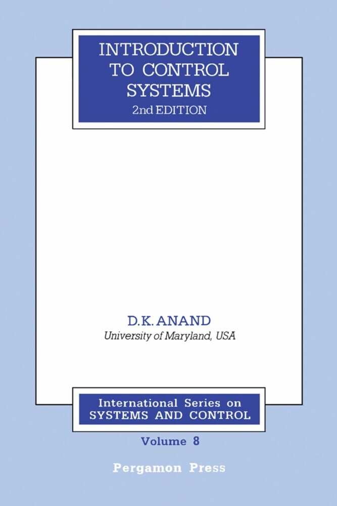 Introduction to Control Systems main product photo