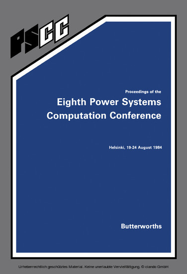 Proceedings of the Eighth Power Systems Computation Conference main product photo