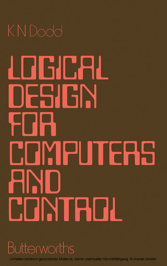 Logical Design for Computers and Control main product photo