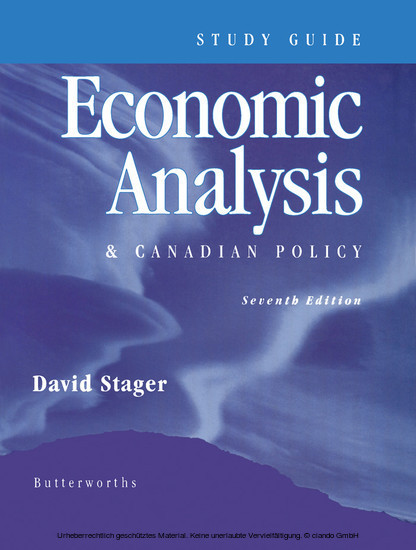 Economic Analysis & Canadian Policy main product photo