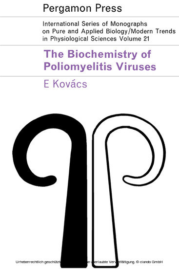 The Biochemistry of Poliomyelitis Viruses main product photo