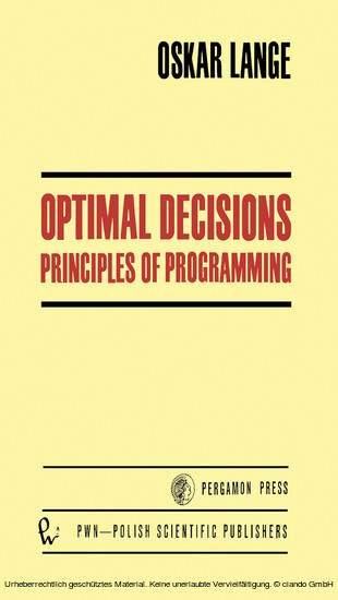 Optimal Decisions main product photo