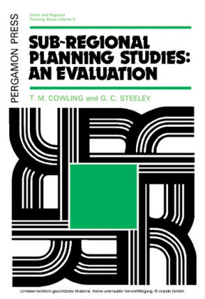Sub-Regional Planning Studies: An Evaluation