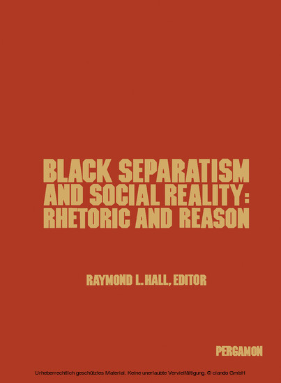 Black Separatism and Social Reality main product photo