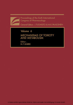 Mechanisms of Toxicity and Metabolism
