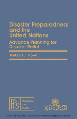 Disaster Preparedness and the United Nations