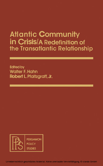 Atlantic Community in Crisis main product photo