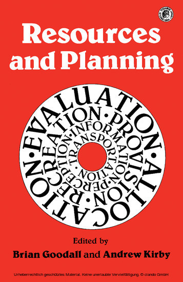 Resources and Planning main product photo