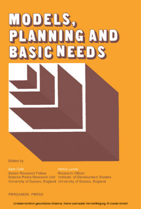 Models, Planning and Basic Needs