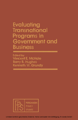 Evaluating Transnational Programs in Government and Business