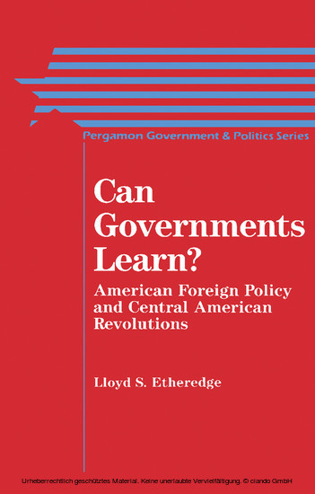 Can Governments Learn? main product photo