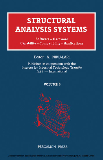 Structural Analysis Systems main product photo