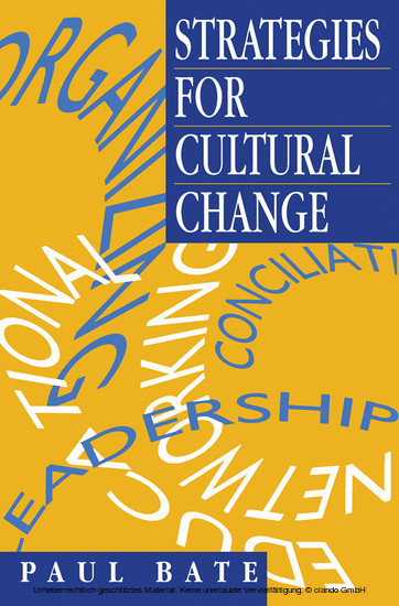 Strategies for Cultural Change main product photo