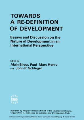 Towards a Re-Definition of Development