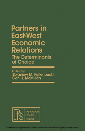Partners in East-West Economic Relations
